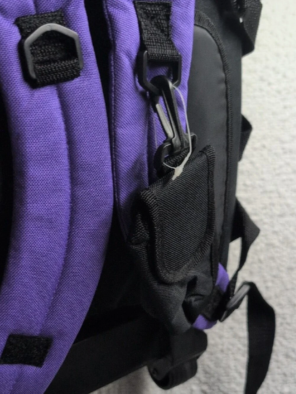 VTG Minnesota Vikings Purple & Gold Rolling Backpack